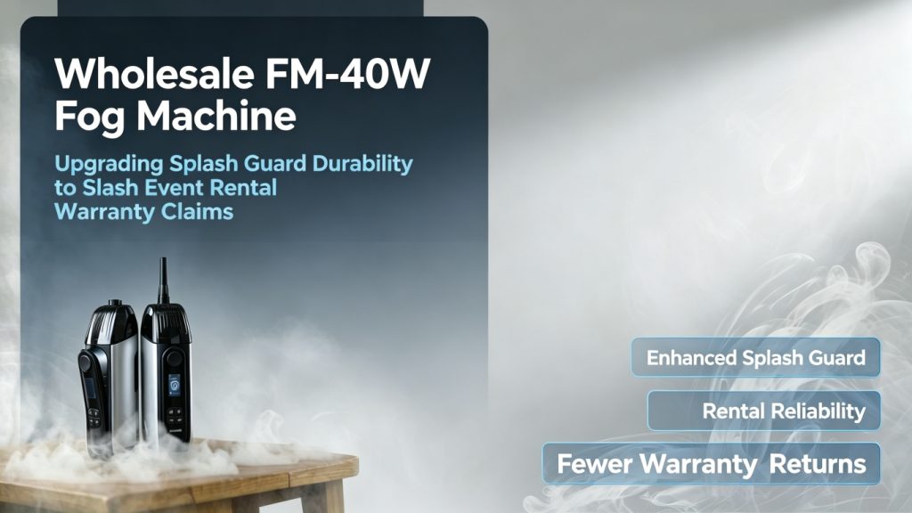 Wholesale FM-40W Fog Machine: Upgrading Splash Guard Durability to Slash Event Rental Warranty Claims fog machine 10