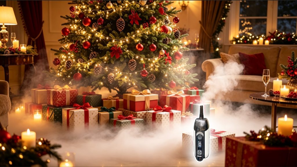 Low Lying Fog Machine Wholesale: Capitalizing on the Micro Smoke Trend in Event Photography christmas fog machine event